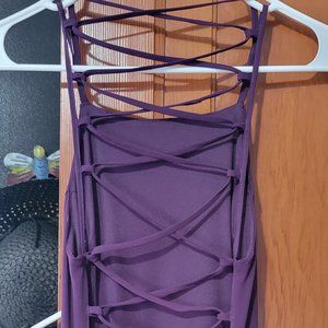 Lulu's lace-up dress